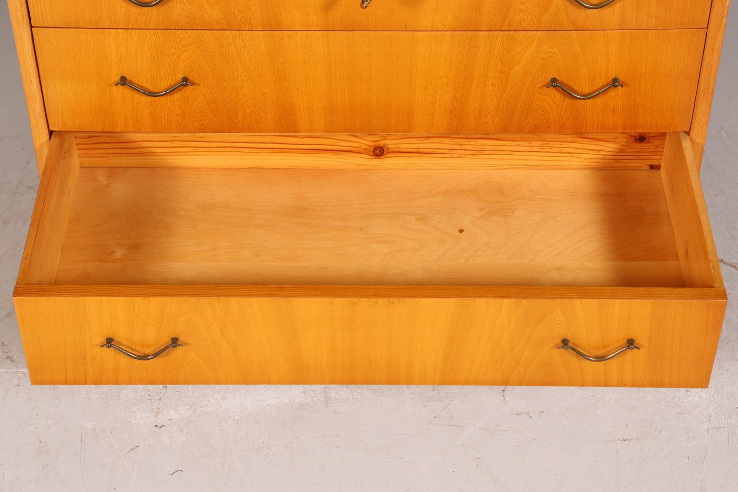 Stilvoller Mid Century Sekretär echt Holz Vintage Büro Schrank Schreibkommode 60er Jahre