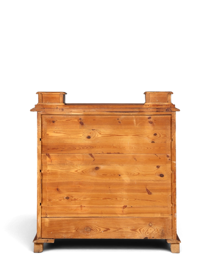 Wunderschöne Gründerzeit Kommode Louis Philippe Vertiko Nussbaum Sideboard um 1880