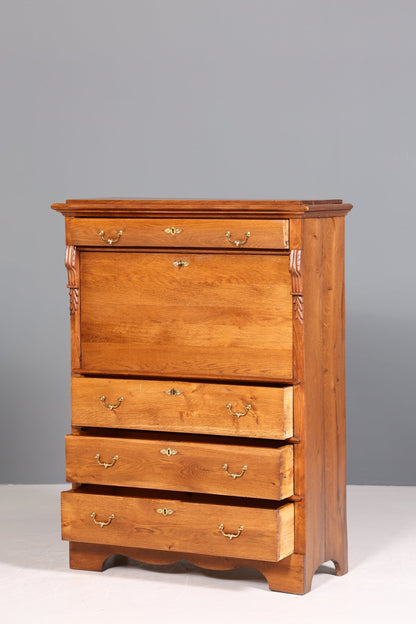 Wunderschöner Louis Philippe Sekretär um 1880 Gründerzeit Antik Schrank Chiffoniere Highboard