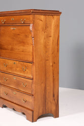 Wunderschöner Louis Philippe Sekretär um 1880 Gründerzeit Antik Schrank Chiffoniere Highboard