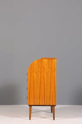 Wunderschöner Mid Century Rollladen Sekretär Danish Design Büro Schrank Büro Kommode