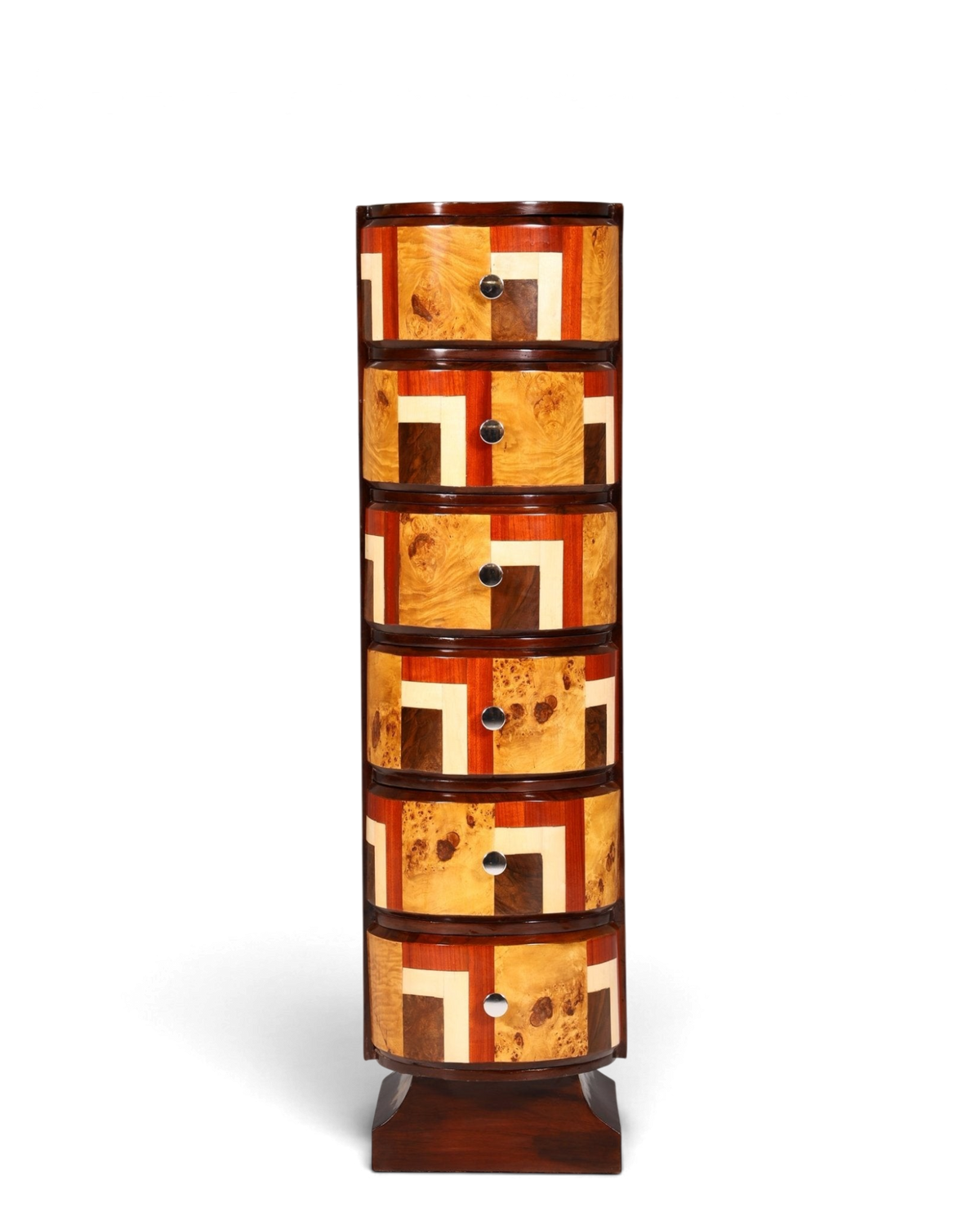 Wunderschönes Art Deco Stil Highboard Kommode Vertiko Schubladenkommode