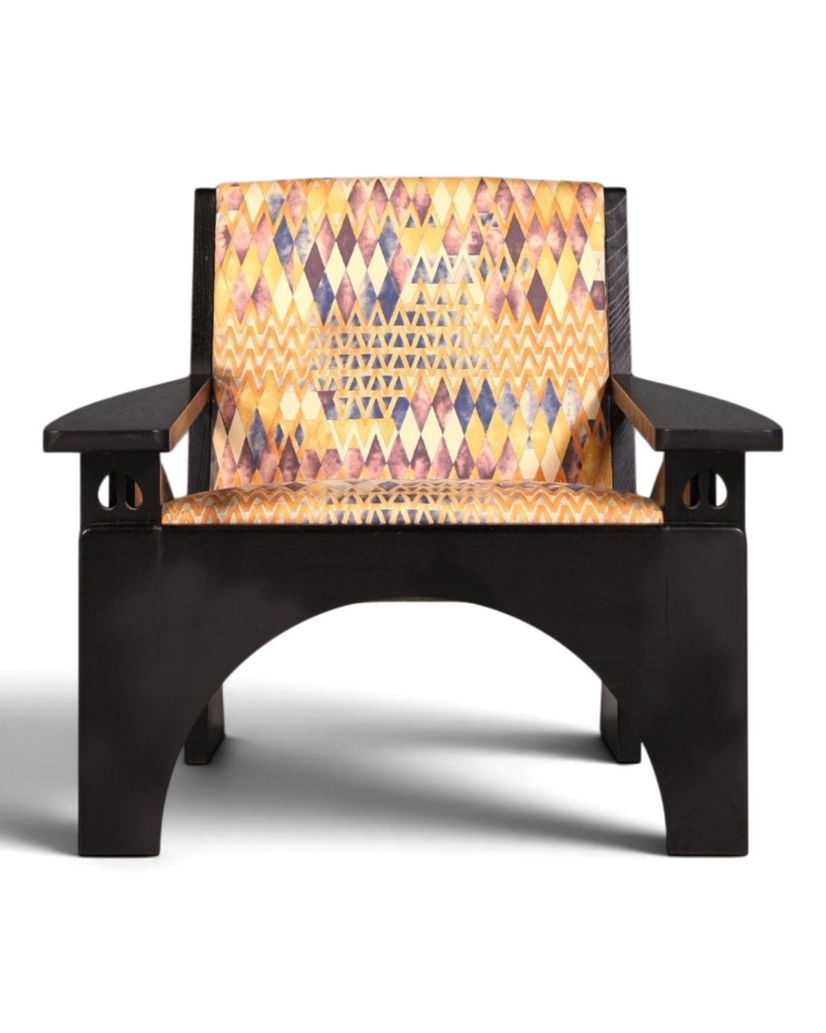 Wunderschönes Cassina Hill House Sessel Design Italienisch Armlehnsessel by Charles Rennie Mackintosh 1980er Jahre 1 von 2